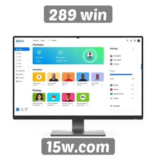 Interface do usuário no 289 win é intuitiva